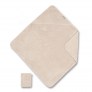Cape de bain beige